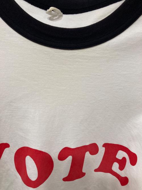 doublet（ダブレット）doublet (ダブレット) OVERSIZED RINGER T-SHIRT ホワイト サイズ:SMALLの古着・服飾アイテム