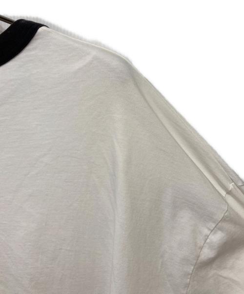 doublet（ダブレット）doublet (ダブレット) OVERSIZED RINGER T-SHIRT ホワイト サイズ:SMALLの古着・服飾アイテム