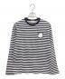 MAISON KITSUNE（メゾンキツネ）の古着「長袖Tシャツ」｜ホワイト×ネイビー