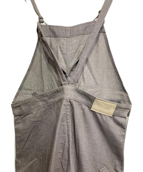 DRAWER（ドゥロワー）DRAWER (ドゥロワー) グレーデニムオーバーオール グレー サイズ:３４の古着・服飾アイテム
