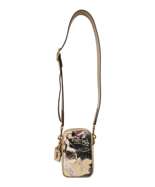 COACH（コーチ）COACH (コーチ) ローグ クロスボディ 12 ベージュの古着・服飾アイテム