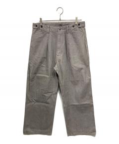 中古・古着通販】solni (solni) Printed wide leg Denim/プリント