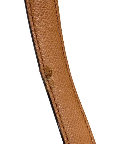 BVLGARI（ブルガリ）BVLGARI (ブルガリ) ターンロックショルダーバッグ ブラウンの古着・服飾アイテム