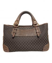 CELINE（セリーヌ）の古着「ハンドバッグ　ブギーバッグ」｜ブラウン