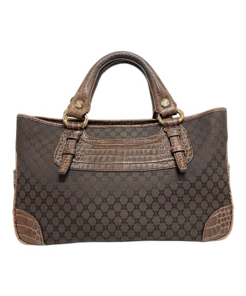 CELINE（セリーヌ）CELINE (セリーヌ) ハンドバッグ　ブギーバッグ ブラウンの古着・服飾アイテム
