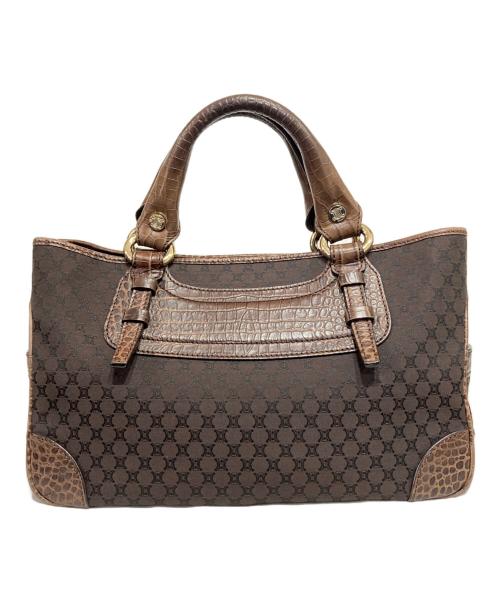 CELINE（セリーヌ）CELINE (セリーヌ) ハンドバッグ　ブギーバッグ ブラウンの古着・服飾アイテム