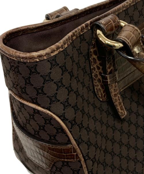 CELINE（セリーヌ）CELINE (セリーヌ) ハンドバッグ　ブギーバッグ ブラウンの古着・服飾アイテム