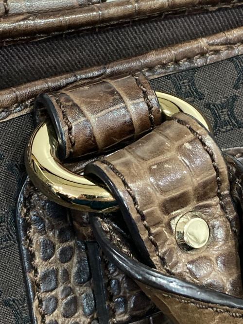 CELINE（セリーヌ）CELINE (セリーヌ) ハンドバッグ　ブギーバッグ ブラウンの古着・服飾アイテム