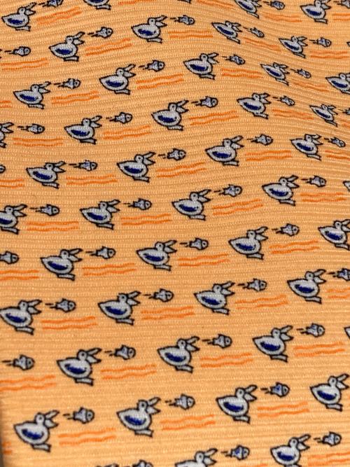 HERMES（エルメス）HERMES (エルメス) ネクタイ イエロー サイズ:-の古着・服飾アイテム