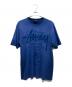 stussy（ステューシー）の古着「WORLD TOUR TEE」｜ネイビー