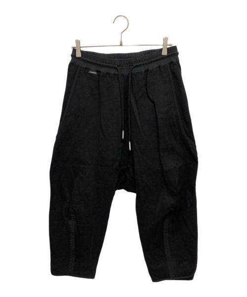 BYBORRE（バイボレ）BYBORRE (バイボレ) Tapered Cropped Pants/テーパードクロップドパンツ ブラック サイズ:Mの古着・服飾アイテム