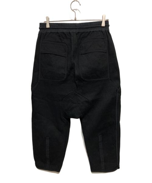 BYBORRE（バイボレ）BYBORRE (バイボレ) Tapered Cropped Pants/テーパードクロップドパンツ ブラック サイズ:Mの古着・服飾アイテム