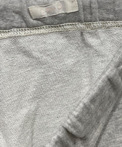 COMOLI（コモリ）COMOLI (コモリ) インレイ起毛スウェットパンツ グレー サイズ:2の古着・服飾アイテム