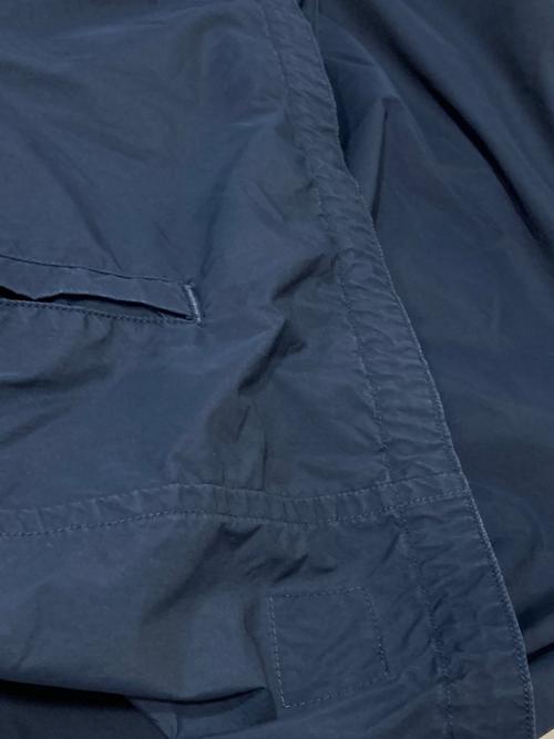 Porter Classic（ポータークラシック）Porter Classic (ポータークラシック) POPLIN Gathered JACKET/ポプリン ギャザーシャツ ジャケット ネイビー サイズ:3の古着・服飾アイテム