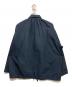 Porter Classic (ポータークラシック) POPLIN Gathered JACKET/ポプリン ギャザーシャツ ジャケット ネイビー サイズ:3：22000円
