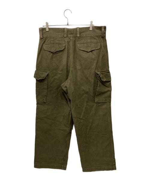 French Military（フレンチミリタリー）French Military (フレンチミリタリー) M-47カーゴパンツ 前期型 カーキ サイズ:-の古着・服飾アイテム