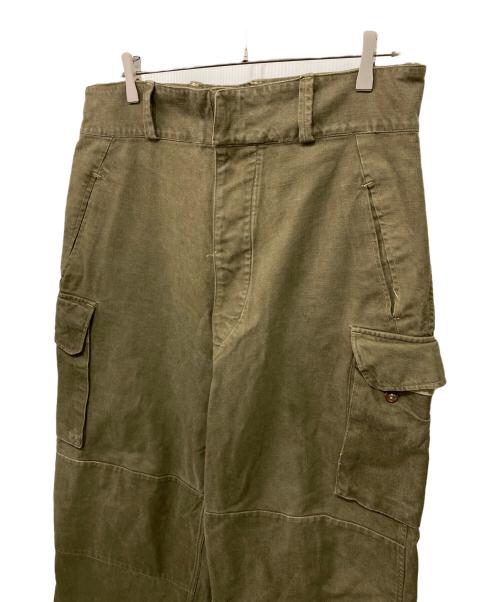 French Military（フレンチミリタリー）French Military (フレンチミリタリー) M-47カーゴパンツ 前期型 カーキ サイズ:-の古着・服飾アイテム
