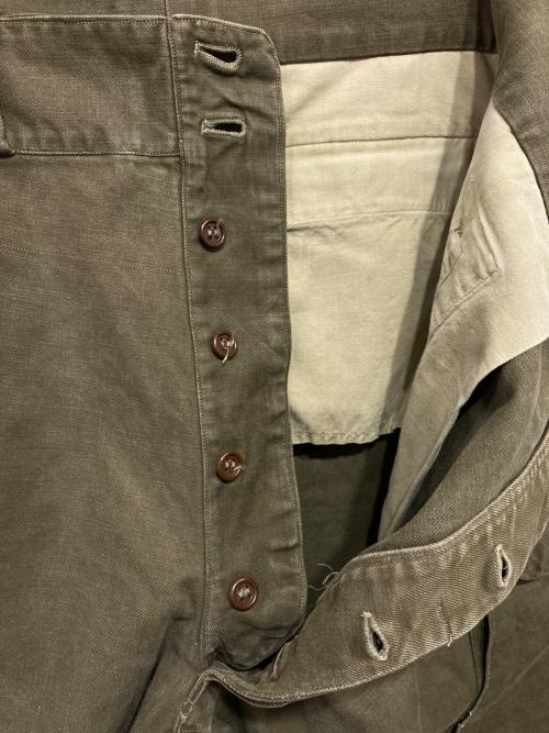French Military（フレンチミリタリー）French Military (フレンチミリタリー) M-47カーゴパンツ 前期型 カーキ サイズ:-の古着・服飾アイテム