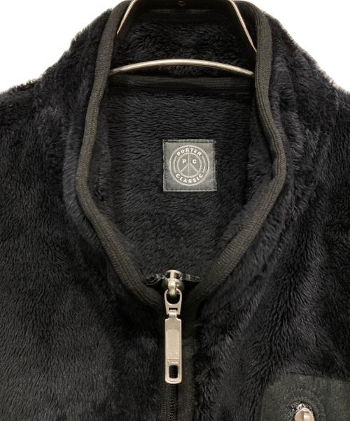 Porter Classic（ポータークラシック）Porter Classic (ポータークラシック) BABY FLEECE ZIP UP for DAN ブラック サイズ:Mの古着・服飾アイテム