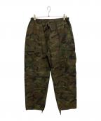 COMOLIコモリ）の古着「CAMO コンバーティブル6Pパンツ」｜グリーン
