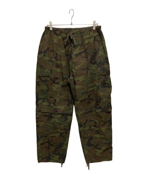 COMOLI（コモリ）COMOLI (コモリ) CAMO コンバーティブル6Pパンツ グリーン サイズ:2の古着・服飾アイテム