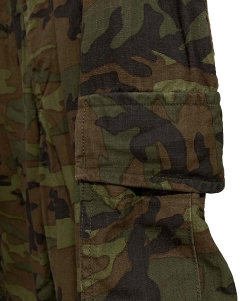 COMOLI（コモリ）COMOLI (コモリ) CAMO コンバーティブル6Pパンツ グリーン サイズ:2の古着・服飾アイテム