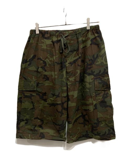 COMOLI（コモリ）COMOLI (コモリ) CAMO コンバーティブル6Pパンツ グリーン サイズ:2の古着・服飾アイテム