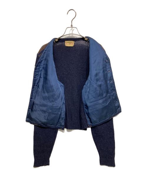 ARROW（アロー）ARROW (アロー) 60'sヴィンテージニットカーディガン ネイビー サイズ:Sの古着・服飾アイテム