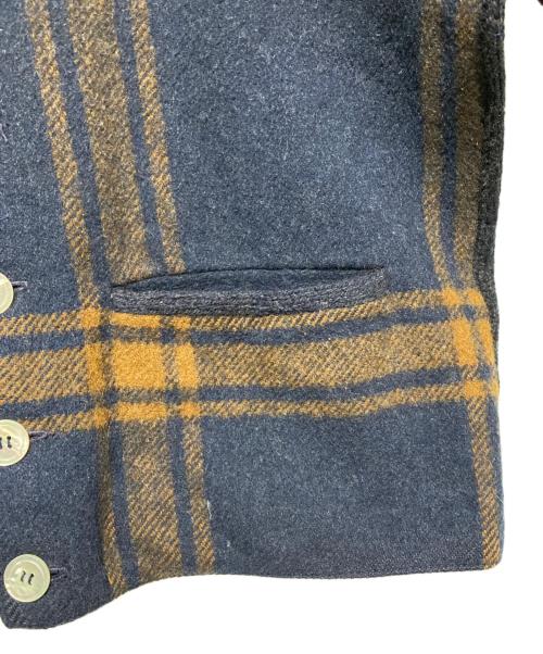 ARROW（アロー）ARROW (アロー) 60'sヴィンテージニットカーディガン ネイビー サイズ:Sの古着・服飾アイテム