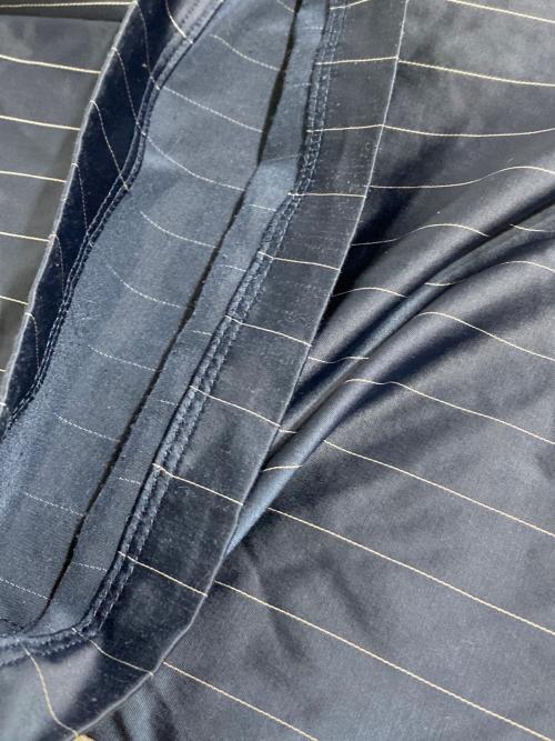 adidas（アディダス）adidas (アディダス) WIDE LEG PANTS ナイトインディゴ サイズ:Mの古着・服飾アイテム