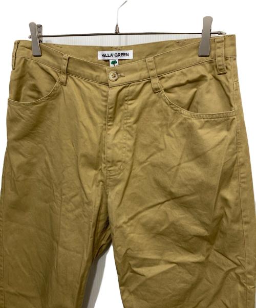 HELLA GREEN（ヘラグリーン）HELLA GREEN (ヘラグリーン) Chino Pants/チノパンツ ベージュ サイズ:Lの古着・服飾アイテム