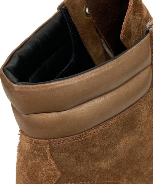 Hombre Nino（オンブレニーニョ）Hombre Nino (オンブレニーニョ) TOMO & CO (トモアンドシーオー) COOTIE 7 HOLE LACE UP BOOTS ブラウン サイズ:27の古着・服飾アイテム