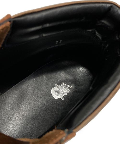 Hombre Nino（オンブレニーニョ）Hombre Nino (オンブレニーニョ) TOMO & CO (トモアンドシーオー) COOTIE 7 HOLE LACE UP BOOTS ブラウン サイズ:27の古着・服飾アイテム