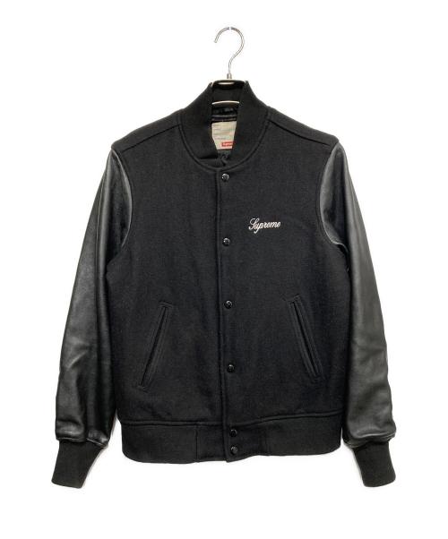 SUPREME（シュプリーム）SUPREME (シュプリーム) wool varsity jacket ブラック サイズ:Sの古着・服飾アイテム