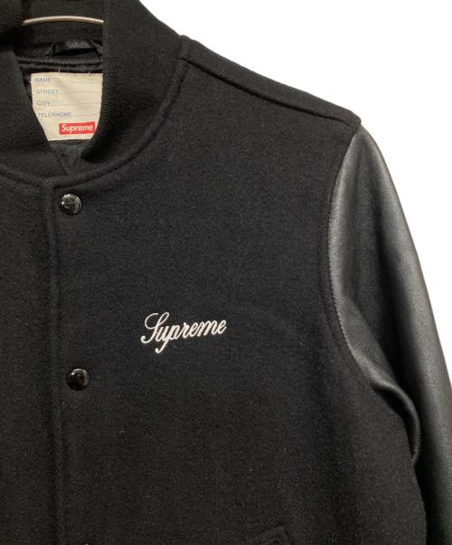 SUPREME（シュプリーム）SUPREME (シュプリーム) wool varsity jacket ブラック サイズ:Sの古着・服飾アイテム