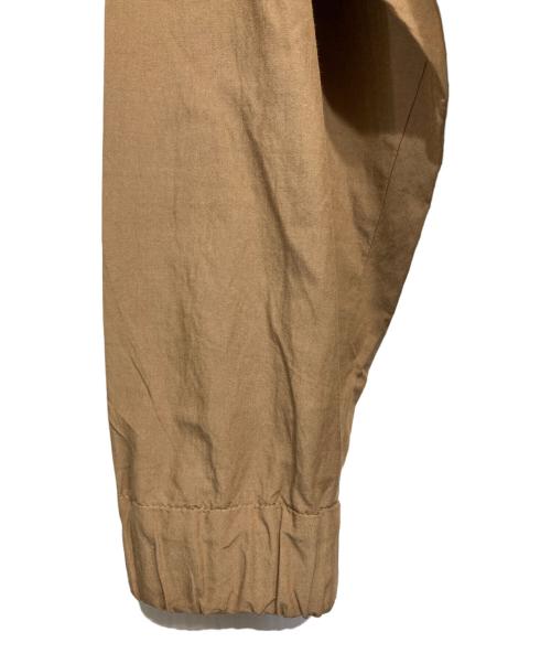 BLUE LABEL CRESTBRIDGE（ブルーレーベルクレストブリッジ）BLUE LABEL CRESTBRIDGE (ブルーレーベルクレストブリッジ) レーヨンコットンポプリンワンピース　55J25-365-40 ブラウン サイズ:36の古着・服飾アイテム