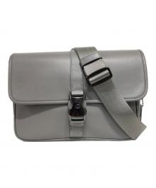 COACH（コーチ）の古着「リーグメッセンジャーバッグ　CU042」｜グレー