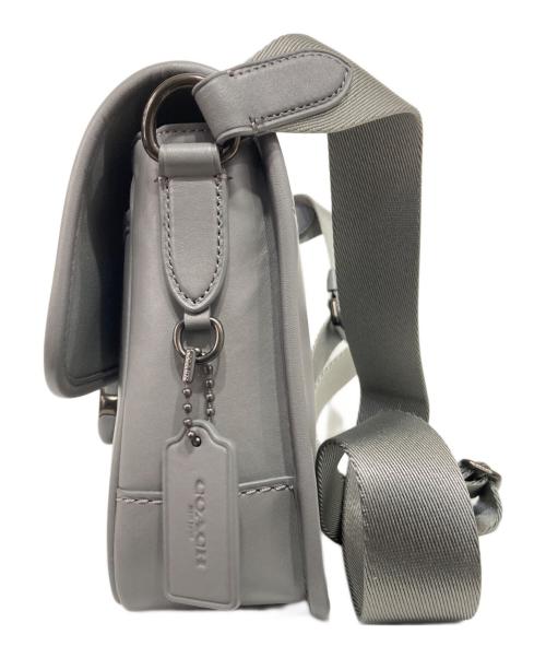 COACH（コーチ）COACH (コーチ) リーグメッセンジャーバッグ　CU042 グレーの古着・服飾アイテム