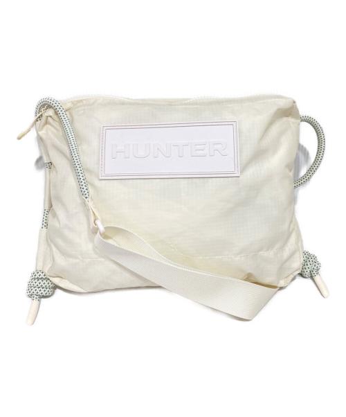 HUNTER（ハンター）HUNTER (ハンター) トラベル リップストップ サコッシュ Shaded Whiteの古着・服飾アイテム