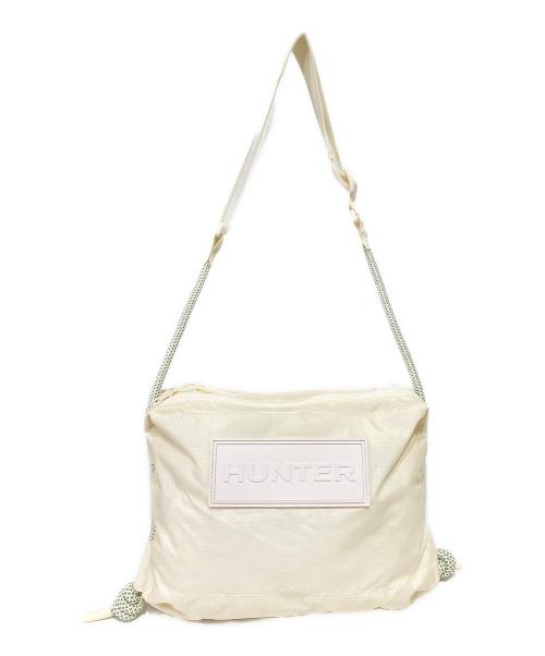HUNTER（ハンター）HUNTER (ハンター) トラベル リップストップ サコッシュ Shaded Whiteの古着・服飾アイテム