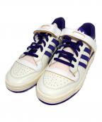 adidasアディダス）の古着「FORUM 84 LOW」｜ホワイト×パープル
