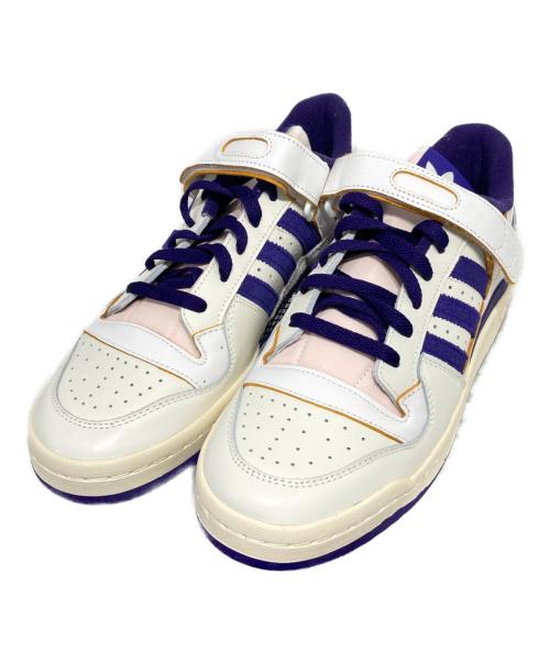 adidas（アディダス）adidas (アディダス) FORUM 84 LOW ホワイト×パープル サイズ:290の古着・服飾アイテム