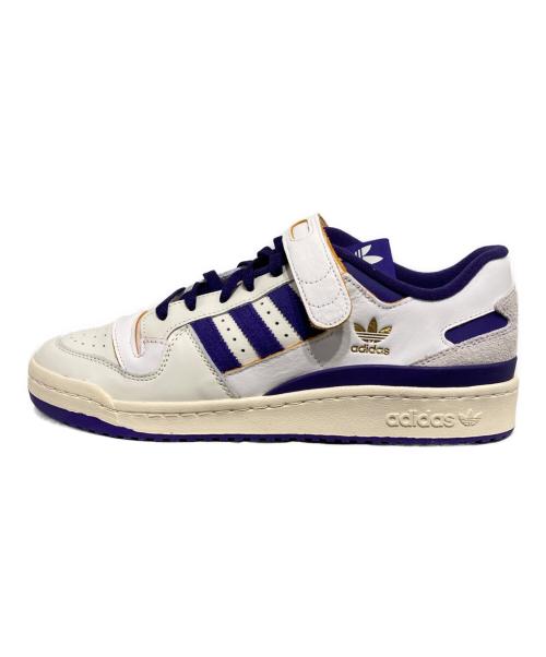 adidas（アディダス）adidas (アディダス) FORUM 84 LOW ホワイト×パープル サイズ:290の古着・服飾アイテム