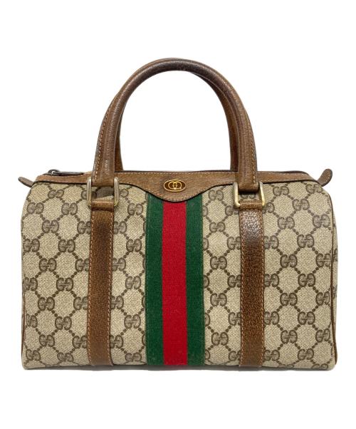 GUCCI（グッチ）GUCCI (グッチ) ハンドバッグ ベージュの古着・服飾アイテム