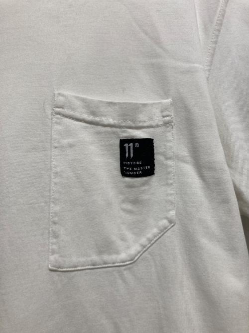 11 BY BORIS BIDJAN SABERI（イレブン バイ・ボリスビジャンサベリ）11 BY BORIS BIDJAN SABERI (イレブン バイ・ボリスビジャンサベリ) カットソー ホワイト サイズ:-の古着・服飾アイテム