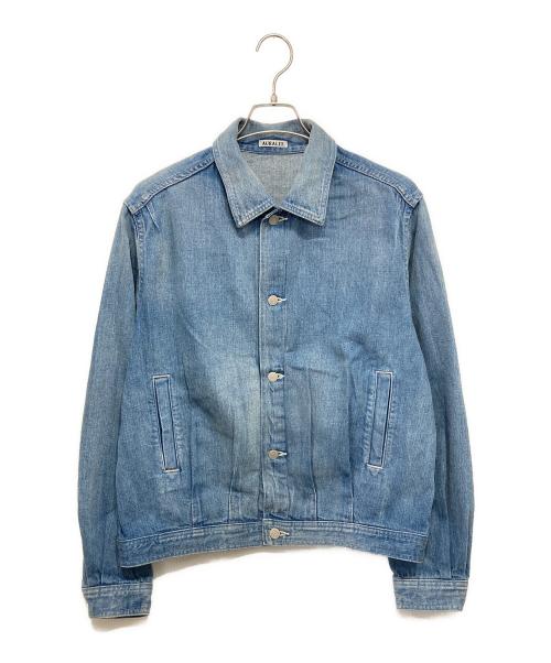 AURALEE（オーラリー）AURALEE (オーラリー) Selvedge Faded Light Denim Blouson インディゴ サイズ:4の古着・服飾アイテム