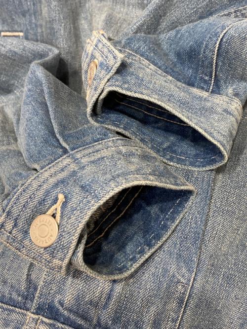 AURALEE（オーラリー）AURALEE (オーラリー) Selvedge Faded Light Denim Blouson インディゴ サイズ:4の古着・服飾アイテム