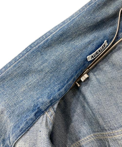 AURALEE（オーラリー）AURALEE (オーラリー) Selvedge Faded Light Denim Blouson インディゴ サイズ:4の古着・服飾アイテム