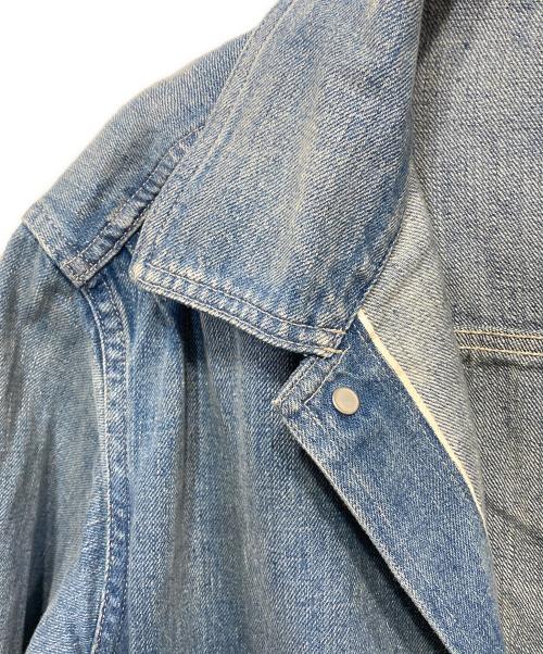 AURALEE（オーラリー）AURALEE (オーラリー) Selvedge Faded Light Denim Blouson インディゴ サイズ:4の古着・服飾アイテム