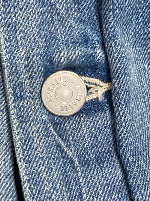 AURALEE（オーラリー）AURALEE (オーラリー) Selvedge Faded Light Denim Blouson インディゴ サイズ:4の古着・服飾アイテム